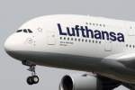 Lufthansa, D-AIMH  New York , Airbus, A 380-800 (Bug/Nose), 12.09.2012, FRA-EDDF, Frankfurt, Germany