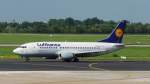Lufthansa D-ABEI  Bamberg , Boeing 737-330, in DUS am 6.9.10