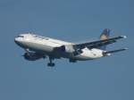 Airbus A300-600 Bocholt der Lufthansa im Anflug auf den M�nchner Airport an 1.11.08