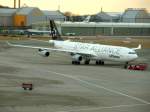 Lufthansa A-340-300 D-AIGC in  Star-Alliance -Lackierung.