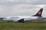 Lufthansa Boeing 737-500 D-ABIO  Wesel  in DUS, 16.4.12