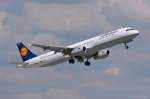 Lufthansa, D-AIDD, A321-231 in MUC im Steigflug nach Izmir (ADB) 01.07.2013
