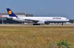 D-AIKN / Lufthansa / A330-343X beim Start in MUC nach New York (JFK) 17.07.2013