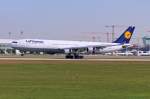 D-AIGU  Castrop Rauxel  / Lufthansa / A340-313X bei der Landung in MUC aus Sao Paulo (GRU) 17.08.2013