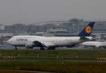 Lufthansa B 747-830 D-ABYD  Mecklenburg-Vorpommern  beim Start in Frankfurt am 11.06.2013