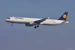 D-AIDG / Lufthansa / A321-231 in MUC im Landeanflug aus Hamburg (HAM) 14.03.2013