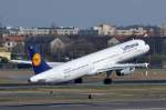 D-AIDP Lufthansa Airbus A321-231     26.03.2014 Start in Tegel
