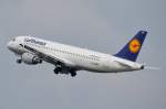 D-AIQW Lufthansa Airbus A320-211  in Tegel am 24.03.2014 gestartet