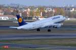 D-AIZK Lufthansa Airbus A320-214    26.03.2014 Start in Tegel
