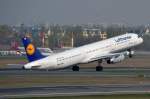 D-AIRN Lufthansa Airbus A321-131   Start in Tegel 03.04.2014