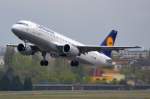 D-AIQU Lufthansa Airbus A320-211     Start in Tegel  am 09.04.2014
