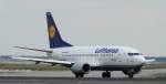 Lufthansa Boeing 737-500 (D-ABIN) startet am 24.04.14 in Frankfurt 
