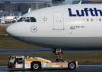 Lufthansa, D-AIGL  Herne , Airbus, A 340-300 (Bug/Nose), 18.04.2014, FRA-EDDF, Frankfurt, Germany