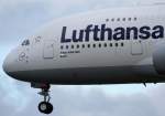 Lufthansa, D-AIMI  Berlin , Airbus, A 380-800 (Bug/Nose), 18.04.2014, FRA-EDDF, Frankfurt, Germany 
