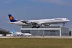 D-AIHM  Wuppertal  / Lufthansa / A340-642 vor der Landung in MUC aus New York (EWR) 18.06.2014