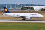 D-AIPW  Schwerin  / Lufthansa / A320-211 nach der Landung in MUC aus Berlin (TXL) 23.06.2014