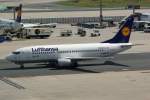 D-ABEF Lufthansa Boeing 737-330   gelandet in Frankfurt  15.07.2014