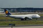 D-ABYK Lufthansa Boeing 747-830   Richtung Start in Frankfurt 15.07.2014