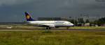 Lufthansa Boeing 737-330 D-ABEB. Am 16.08.2014 in Frankfurt (a) Main Airport.