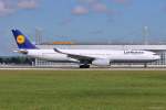 D-AIKM / Lufthansa / A330-343 beim Start in MUC nach Mumbai (BOM) 28.08.2014