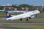 D-AIRN Lufthansa Airbus A321-131   gestartet am 04.09.2014 in Tegel 