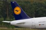 Lufthansa, D-AIQU  Backnang , Airbus, A 320-200 (Seitenleitwerk/Tail), 15.09.2014, FRA-EDDF, Frankfurt, Germany 