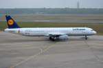 D-AIRY Lufthansa Airbus A321-131  am 08.09.2014 in Tegel zum Start