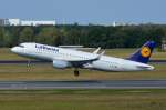 D-AIUA Lufthansa Airbus A320-214 (WL)   in Tegel gestartet am 08.09.2014
