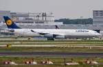 Lufthansa, D-AIGL  Herne , Airbus, A 340-300, 15.09.2014, FRA-EDDF, Frankfurt, Germany (Sorry für das Flimmern im Bild)