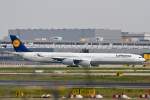 Lufthansa, D-AIHC  Essen , Airbus, A 340-600, 15.09.2014, FRA-EDDF, Frankfurt, Germany (Sorry für das Flimmern im Bild)