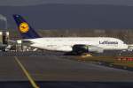Lufthansa, D-AIMA, Airbus, A380-841, 08.02.2015, FRA, Frankfurt, Germany          