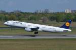 D-AIDJ Lufthansa Airbus A321-231   Remscheid   in Tegeel gestartet  29.04.2015