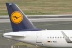 Lufthansa, D-AIUG  ohne , Airbus, A 320-214 sl (Seitenleitwerk/Tail), 03.04.2015, DUS-EDDL, Düsseldorf, Germany