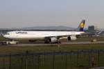 Lufthansa, D-AIHM, Airbus, A340-642, 02.05.2015, FRA, Frankfurt, Germany         
