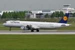D-AIDC Lufthansa Airbus A321-231 in München gelandet  12.05.2015