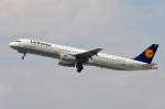 D-AIDB Lufthansa Airbus A321-231  am 13.05.201 in München gestartet