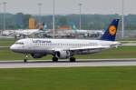 D-AIQW Lufthansa Airbus A320-211  Kleve   beim Start in München  14.05.2015