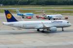 D-AIUF Lufthansa Airbus A320-214(WL)  am 19.06.2015 zum Start in Hamburg