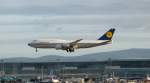 Boeing 747-8 von Lufthansa am 28.7.2015 mit der Kennung D-ABYT in Frankfurt
