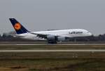 Zum Ende des Jahres kam noch einmal ein A380 zu Trainingszwecken nach Leipzig.