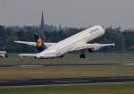 Lufthansa A 321-131 D-AIRR  Wismar  beim Start in Berlin-Tegel am 13.09.2015