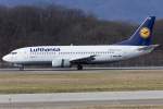 Lufthansa, D-ABEC, Boeing, B737-330, 30.01.2016, GVA, Geneve, Switzerland      