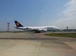 Lufthansa, D-ABVP, Boeing 747-430, Osaka-Kansai Airport (KIX), 20.5.2016