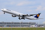 D-AIHY Lufthansa Airbus A340-642  gestartet am 17.05.2016 in München