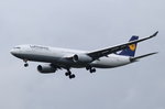 D-AIKN Lufthansa Airbus A330-343   beim Landeanflug am 19.05.2016 in München