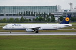D-AIDD Lufthansa Airbus A321-231  Wilhelmshaven   in München beim Start am 20.05.2016