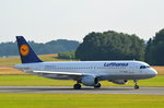 Lufthansa Airbus A320-200 D-AIPS Augsburg beim Start in Hamburg Fuhlsbüttel am 22.06.16