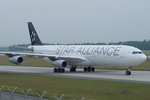 Lufthansa Airbus A340-313 D-AIFA, cn(MSN): 352,  Star Alliance ,
Frankfurt Rhein-Main International, 25.05.2016.