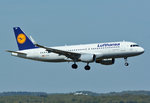 A 320-200 Lufthansa, D-AIUQ, final CGN 05.05.2016