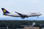 D-ABVR Lufthansa Boeing 747-430  Köln    Landeanflug in Frankfurt am 01.08.2016